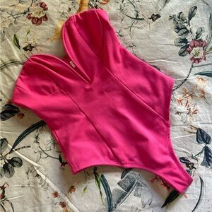 superdown Gianna Sweetheart Bodysuit